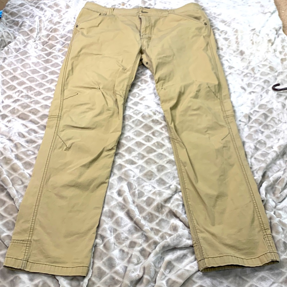 Prana Breathe Slim Fit Khaki Pants